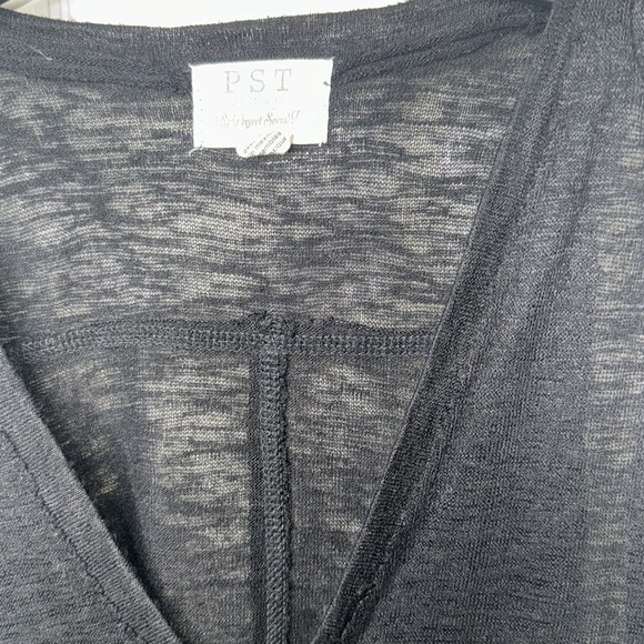 Distressed Black Tank - Picture 2 of 3